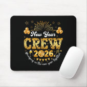 Happy New Year 2026 New Year's Eve Nye Party Crew  マウスパッド (マウス)