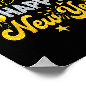Happy New Year 2026 New Years Eve Party  ポスター (角)