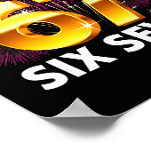 Happy New Year 2026 New Year's Eve Party 67 Six Se ポスター (角)