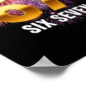 Happy New Year 2026 New Year's Eve Party 67 Six Se ポスター (角)