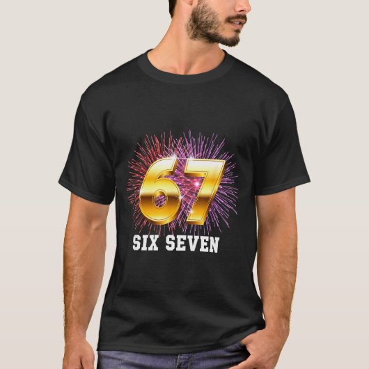 Happy New Year 2026 New Year's Eve Party 67 Six Se Tシャツ (正面)
