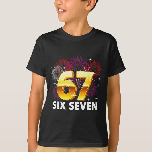 Happy New Year 2026 New Year's Eve Party 67 Six Se Tシャツ (正面)
