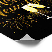 Happy New Year 2026 New Years Eve Party Countdown ポスター (角)