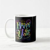 Happy New Year 2026 New Years Eve Party Matching F コーヒーマグカップ (左)