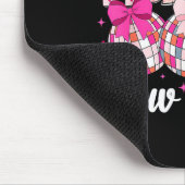 Happy New Year 2026 Nk Coquette Bow Disco Ball Fir マウスパッド (コーナー)