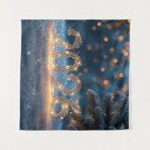 happy new year 2026 party backdrop タペストリー (正面(横))