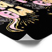 Happy New Year 2026 Party Coquette Bow Girly Women ポスター (角)