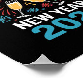 Happy New Year 2026 Party Funny New Years Eve 2026 ポスター (角)