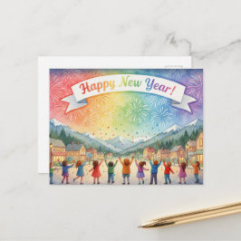HAPPY NEW YEAR 2026 Postcard ポストカード