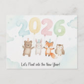 HAPPY NEW YEAR 2026 Postcard ポストカード (正面)