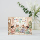 HAPPY NEW YEAR 2026 Postcard ポストカード (スタンド正面)