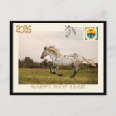 Happy New Year 2026 Postcard ポストカード (正面)