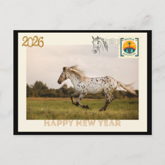 Happy New Year 2026 Postcard ポストカード