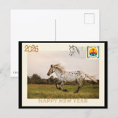 Happy New Year 2026 Postcard ポストカード (正面/裏面)