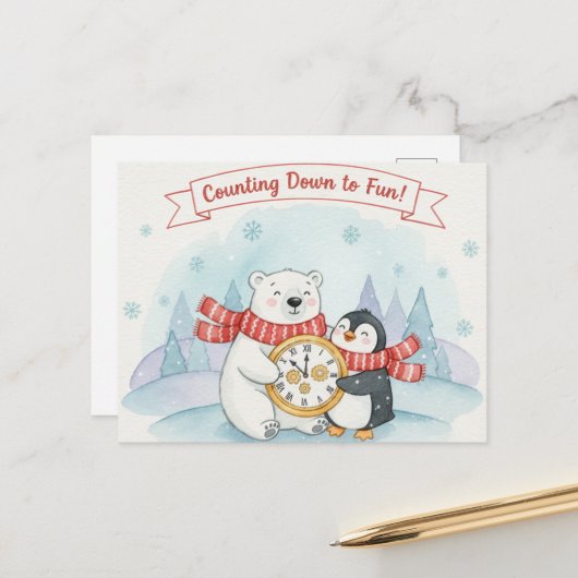 HAPPY NEW YEAR 2026 Postcard ポストカード (正面/裏面インサイチュ)