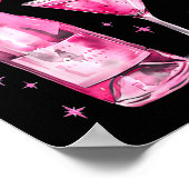 Happy New Year 2026 Retro Nk Bow Whisky New Year's ポスター (角)