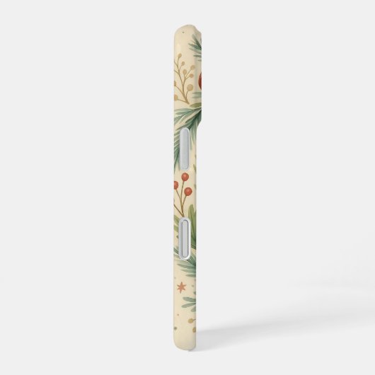 happy new year 2026 rustic iPhone 16ケース (右側面)