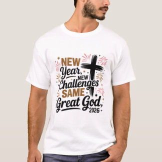 Happy New Year 2026: Same Great God' Tシャツ