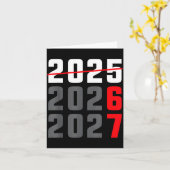 Happy New Year 2026 Shirt Six Seven 67 Meme Gen Al カード (黄色い花)