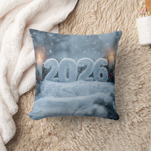 happy new year 2026 winter クッション (ブランケット)