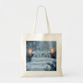 happy new year 2026 winter calm totebag トートバッグ