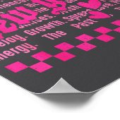 Happy New Year 2026 Words Family Matching New Year ポスター (角)