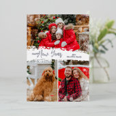 Happy New Year 3の写真 箔シーズンカード (立ち正面)