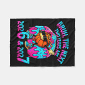 Happy New Year 67 Bruh The Next Two Years Are 2026 フリースブランケット (正面(横))