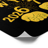 Happy New Year 67 Meme – Funny 2026 Celebration Pa ポスター (角)