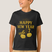 Happy New Year 67 Meme – Funny 2026 Celebration Pa Tシャツ (正面)