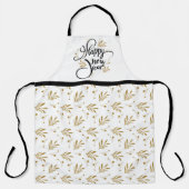 Happy New Year All-Over Print Apron エプロン (正面)