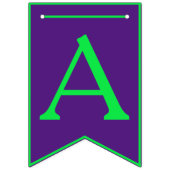 Happy New Year bunting flags by dalDesignNZ バンティングフラッグ (第3の旗)