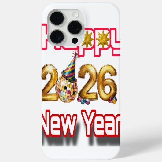 Happy New year  Case-Mate iPhoneケース (裏面)