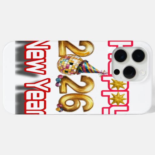 Happy New year  Case-Mate iPhoneケース (裏面 (横))