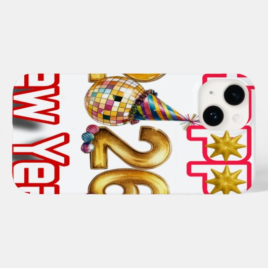 Happy New year Case-Mate iPhoneケース (裏面 (横))