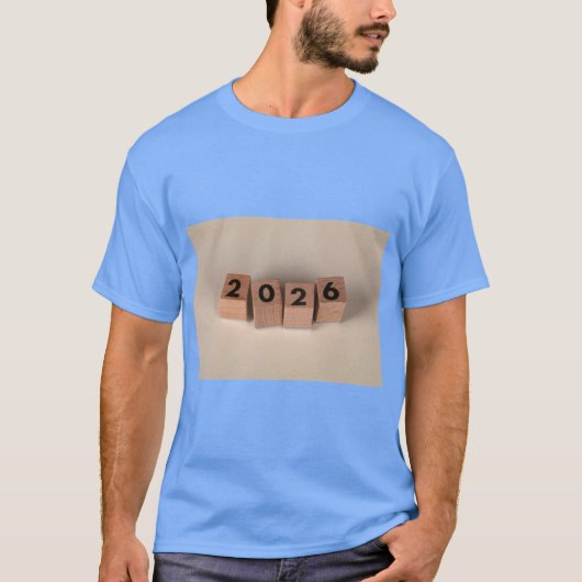 Happy New Year Celebration Graphic Tシャツ (正面)