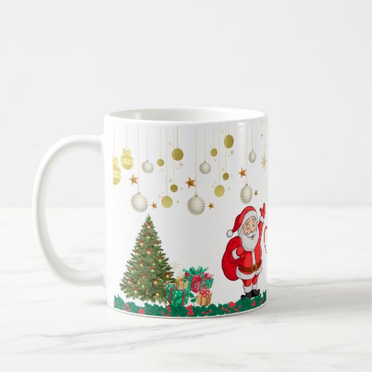 Happy New Year Celebration Mug コーヒーマグカップ (左)