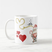 Happy New Year Celebration Mug コーヒーマグカップ (左)