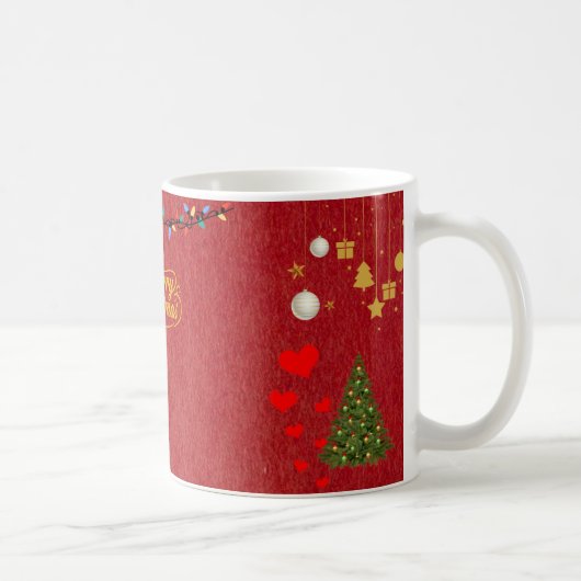 Happy New Year Celebration Mug コーヒーマグカップ (右)