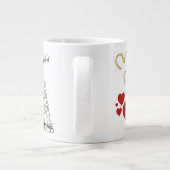 Happy New Year Celebration Mug ジャンボコーヒーマグカップ (裏面)