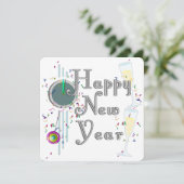 HAPPY NEW YEAR! Champagne Countdown 招待状 (スタンド正面)