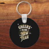 Happy New Year - Cheers To The New Year  キーホルダー (正面)