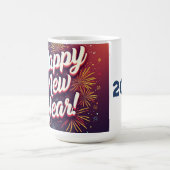 Happy New Year Coffee Mug コーヒーマグカップ (中央)