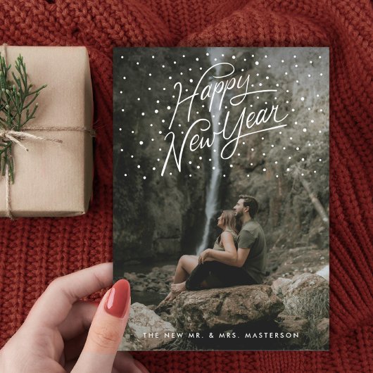 Happy New Year Confetti シーズンカード