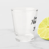 Happy New Year Custom Present ショットグラス (左)