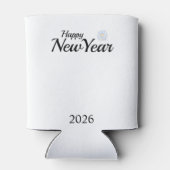Happy New Year Custom Present 缶クーラー (裏面)