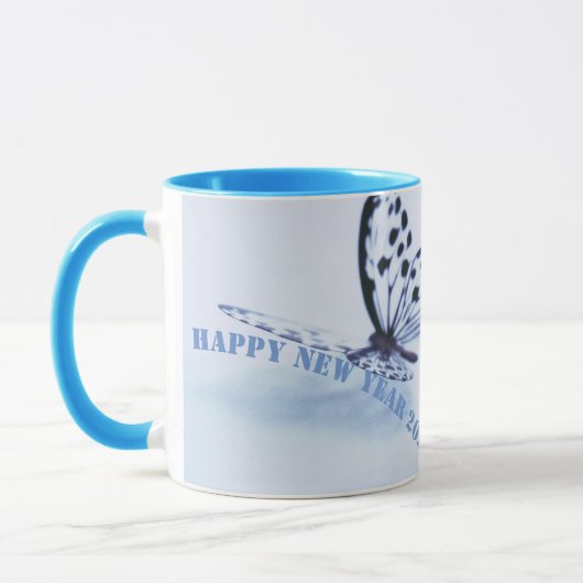 Happy New Year First Time Mugs 2024 マグカップ (左)
