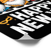 Happy New Year Gnomes For Party Lovers And Festive ポスター (角)