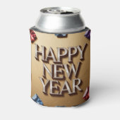 Happy New Year Gold Can Sleeve 缶クーラー (缶裏面)