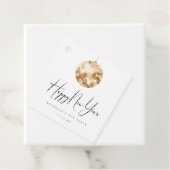 Happy New Year Gold Disco Ball  フェイバータグ (インサイチュ)